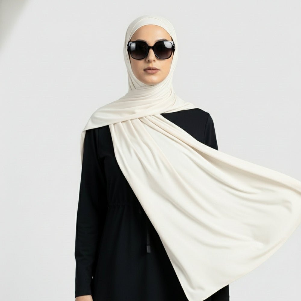 Hijab de Sport Rafraîchissant Antidérapant Premium | Hijab de Sport Respirant (MH196)