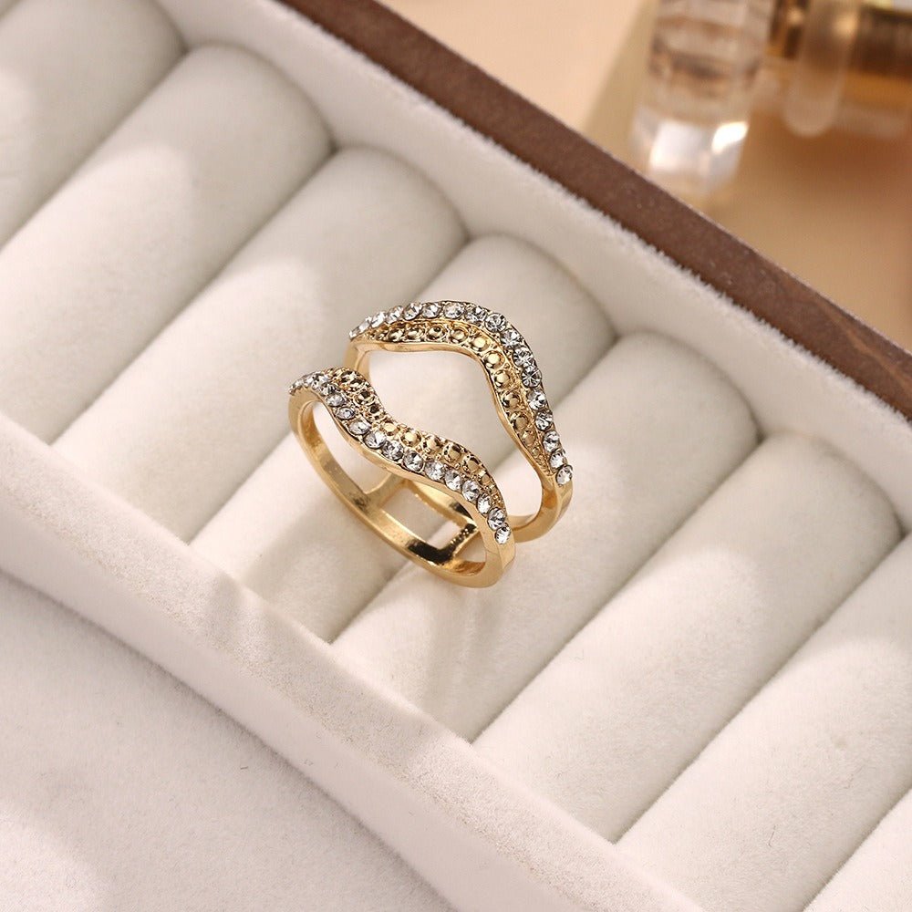 Bague Foulard Forme Lèvre Clip (MAC445)