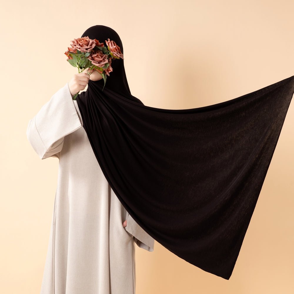 Hijab en jersey mélangé laine Cloud Soft (MH197)