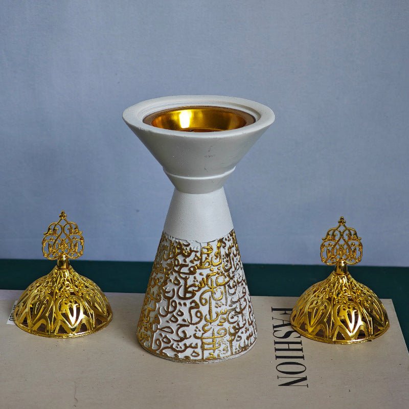 Brûle-encens de Ramadan – Décoration de table créative pour la maison (MAC394)