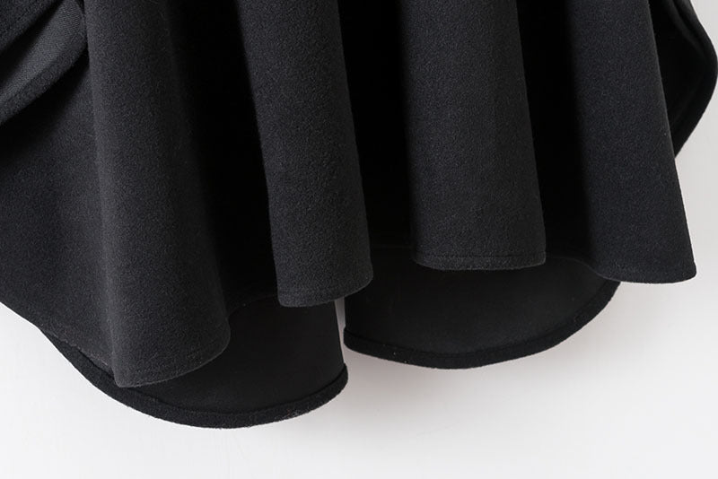 Manteau cape à capuche (MS208)