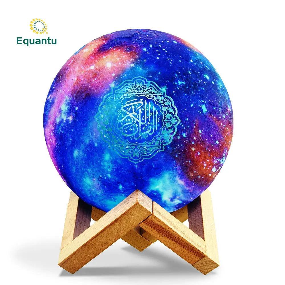 Enceinte Bluetooth Coran MR033 Color Moon Light, veilleuse intelligente à contrôle par application QB512