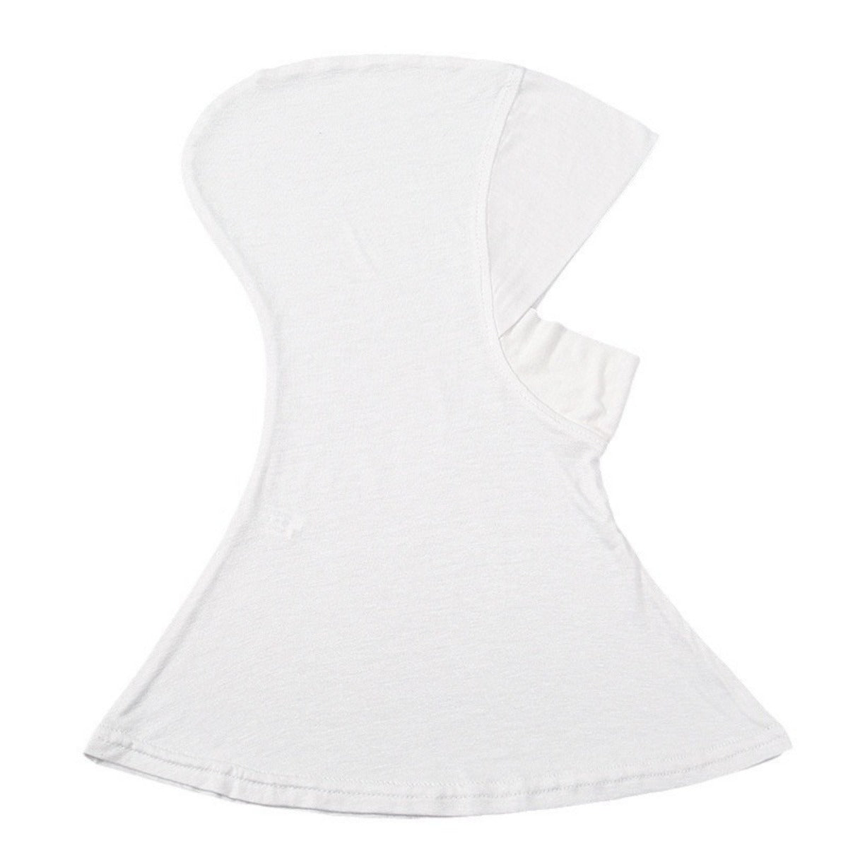 Bonnet sous-hijab en coton mercerisé premium simple couche de luxe, avec protection du menton (MH117)
