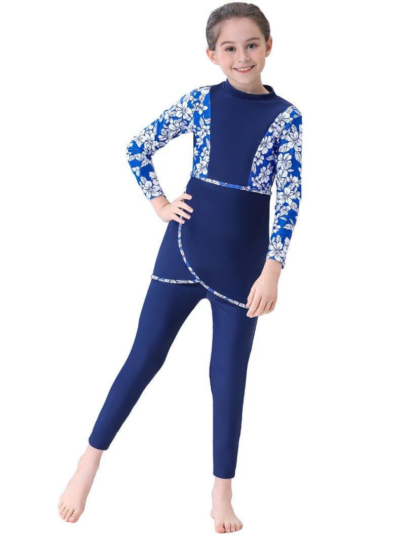 MB009 Maillot de bain enfant conservateur pour la plage