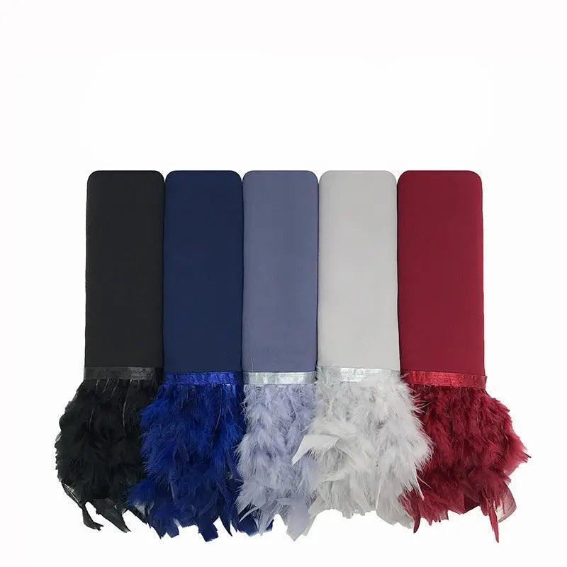 Foulards en Mousseline Foulard Plume Hijab (MH039)