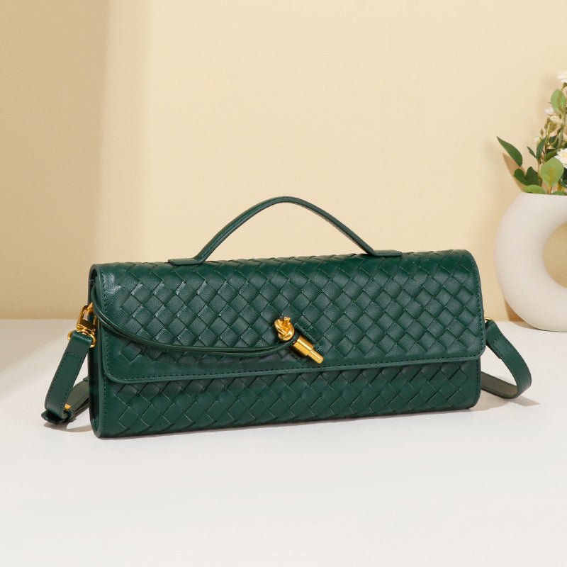 Pochette en cuir PU tissé (MAC432)