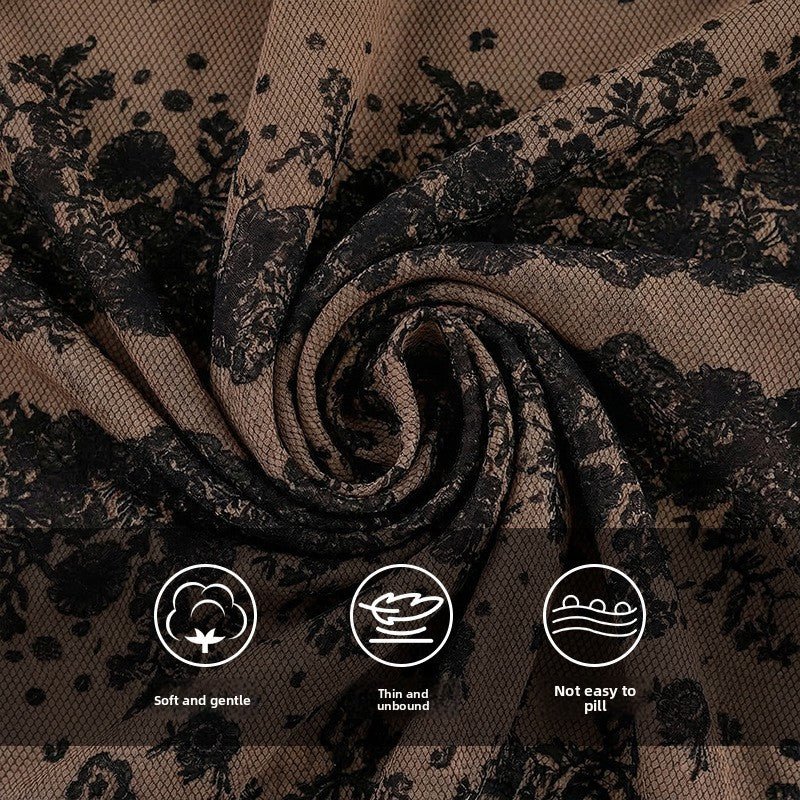 Foulard Hijab Imprimé Aquarelle (MH229)