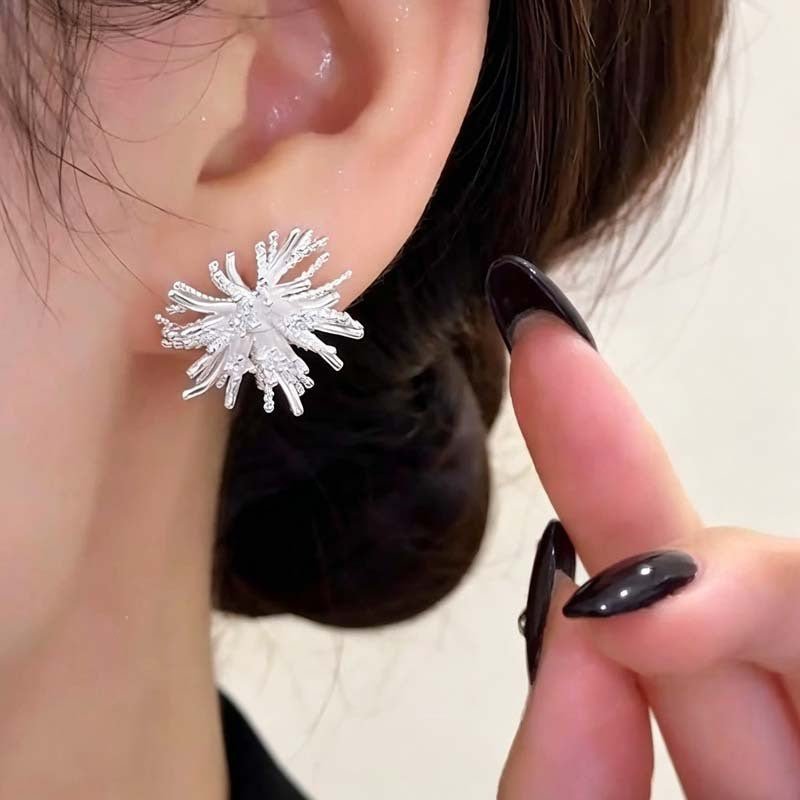 Boucles d'oreilles clous Crystal Radiant Burst (MAC479)