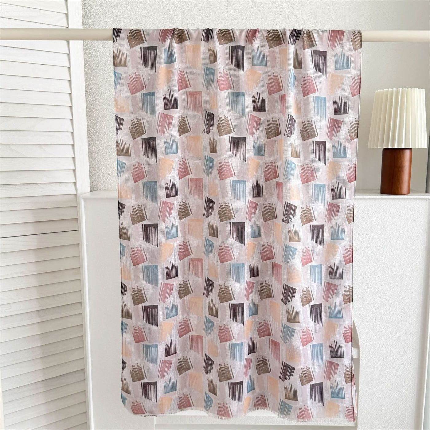 Foulard Hijab Léger Imprimé Aquarelle et Tie-Dye (MH257)