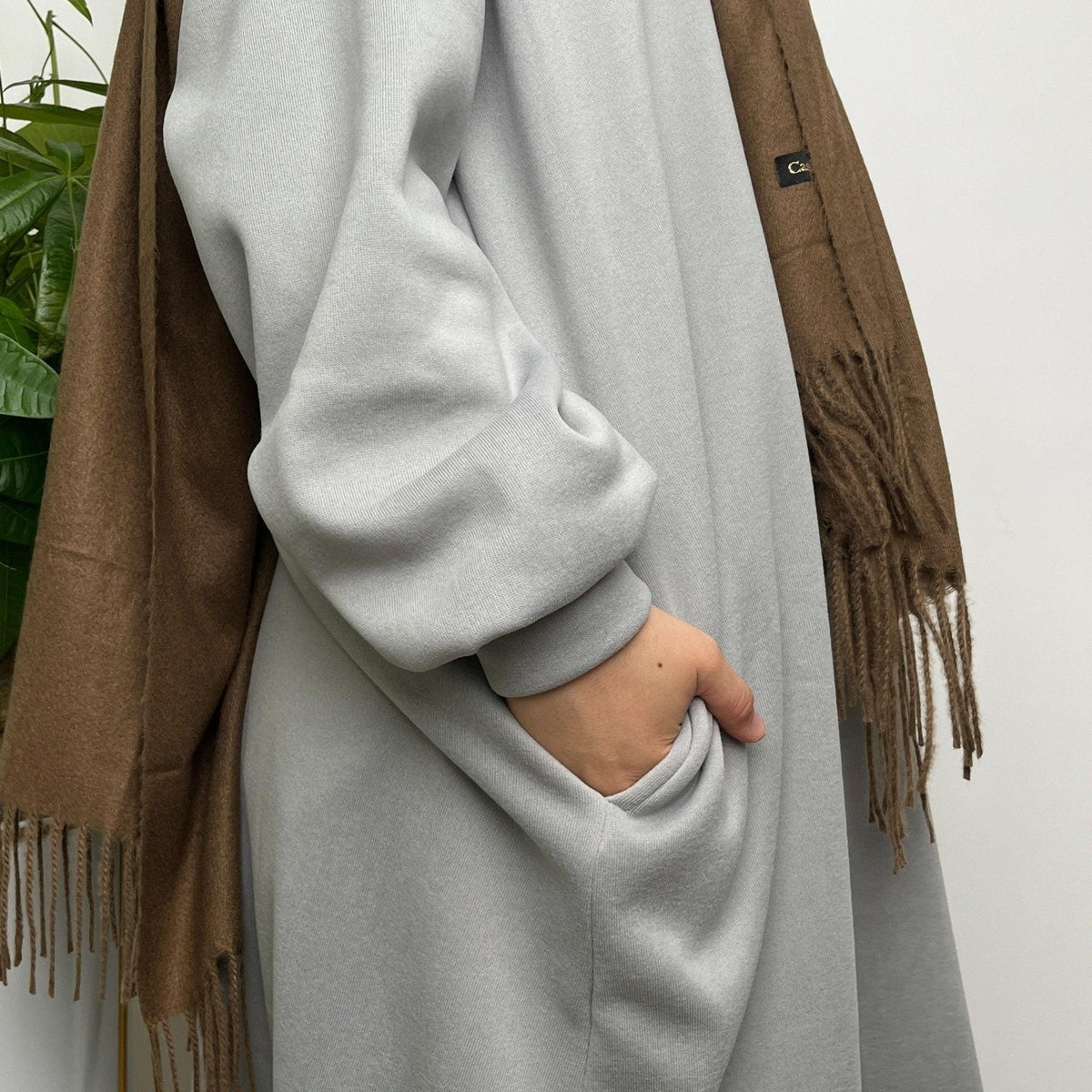 Sweat oversize thermique à poches (MA012)