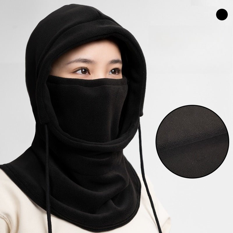 Cagoule Polaire Masque de Protection Visage | Tour de Cou Coupe-Vent pour Sports d'Extérieur (MAC307)
