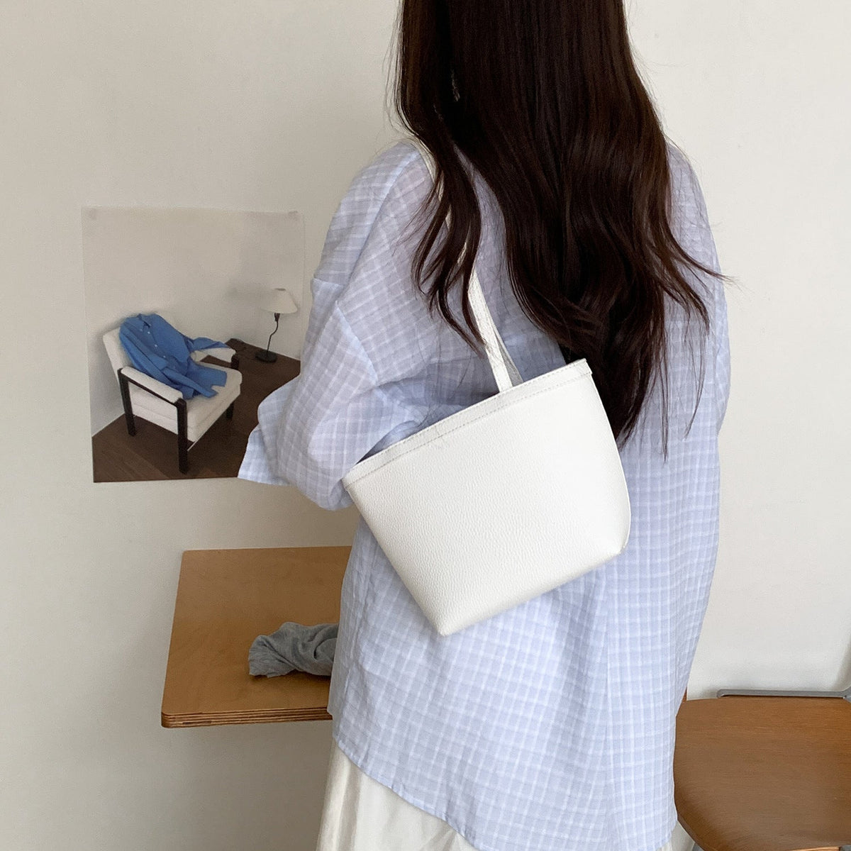 Sac Tote Seau Minimaliste Quotidien (MAC474)