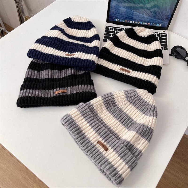 Bonnet Slouchy Rayé (MAC305)