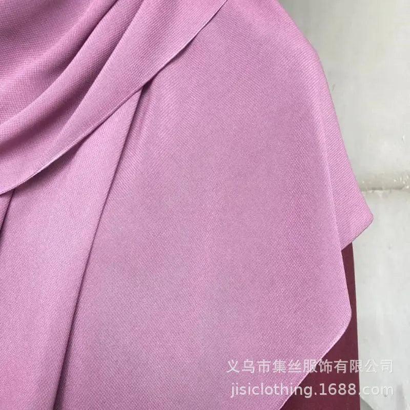 Écharpe hijab en mousseline de soie composite - Classics (MH021)