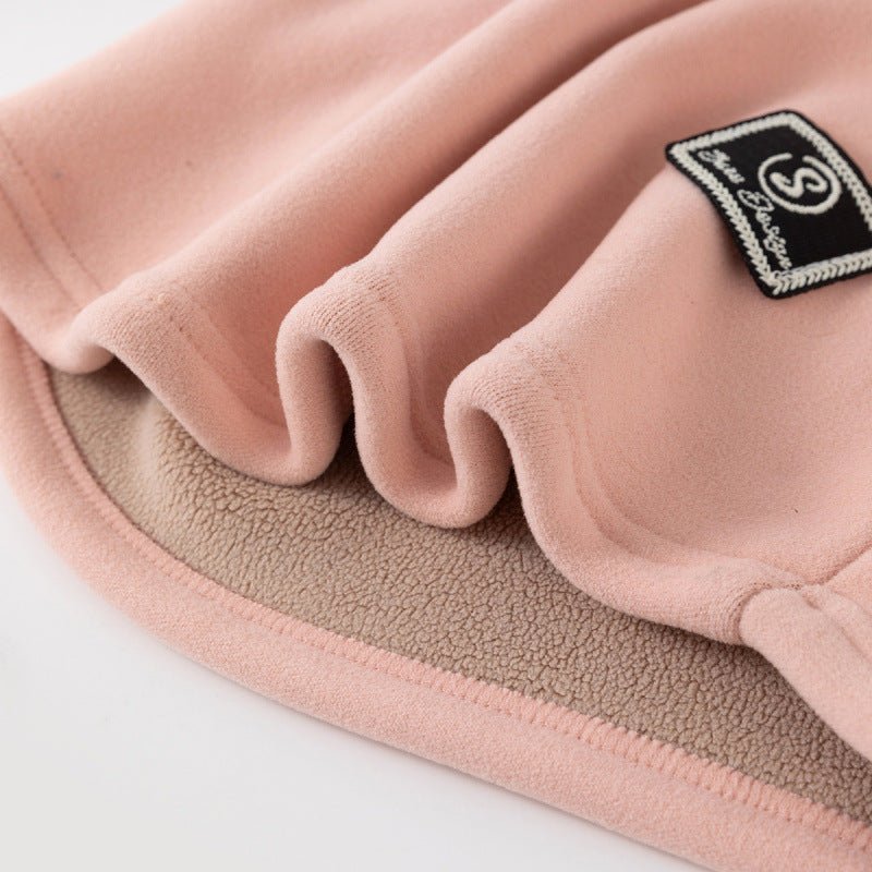 Cagoule Masque Doublée Polaire | Cagoule d'Hiver Coupe-Vent pour Vélo avec Protection des Oreilles (MAC308)