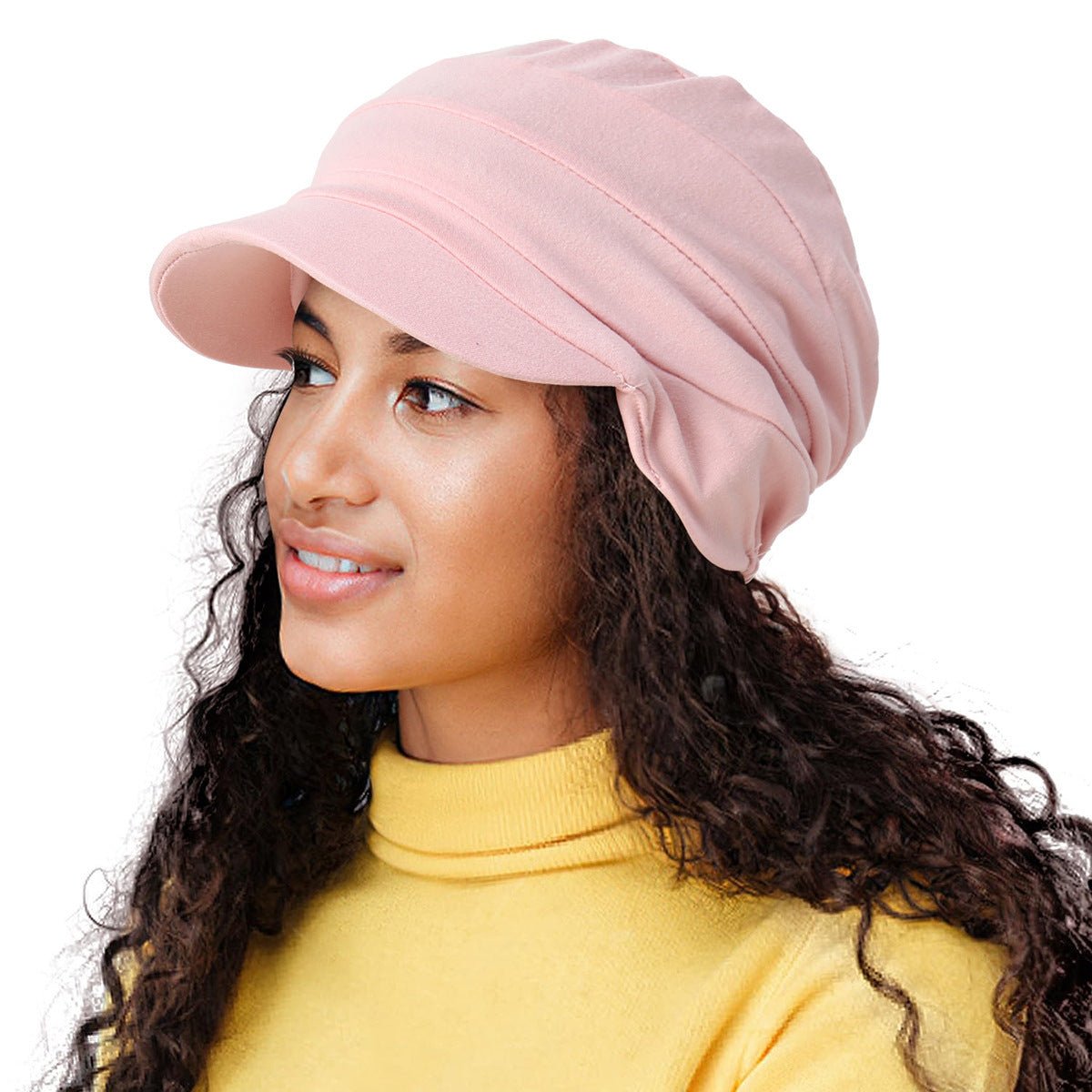 Hijab polyvalent, chapeau à bordure (MH108)