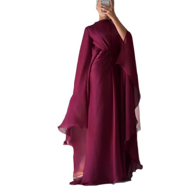Robe Longue Ajustée à la Taille (MS285)