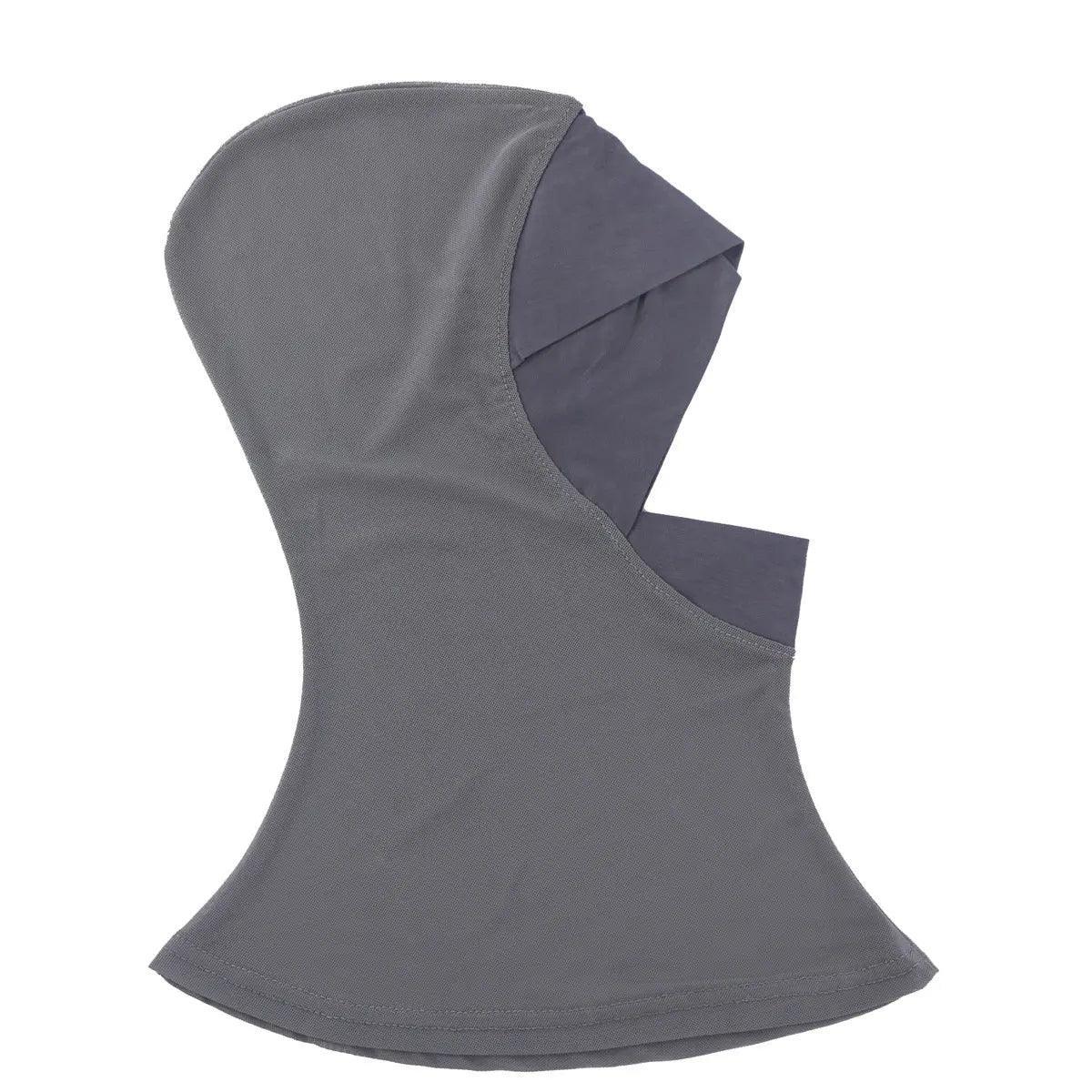 Hijab sous-casque en coton croisé (MH035)