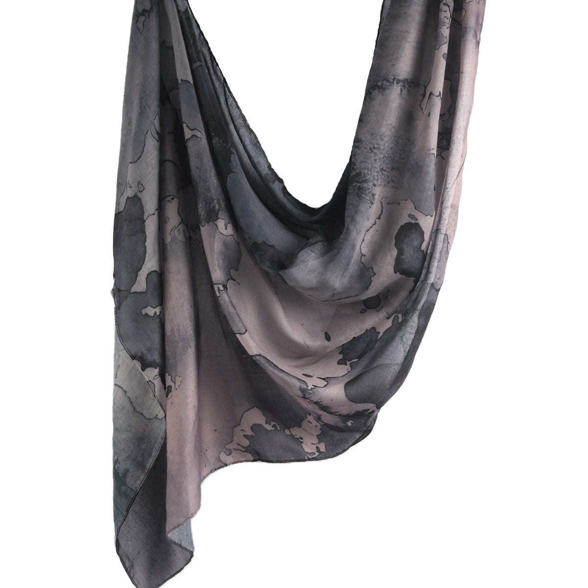 Foulard Hijab Imprimé Série Aquarelle (MH179)