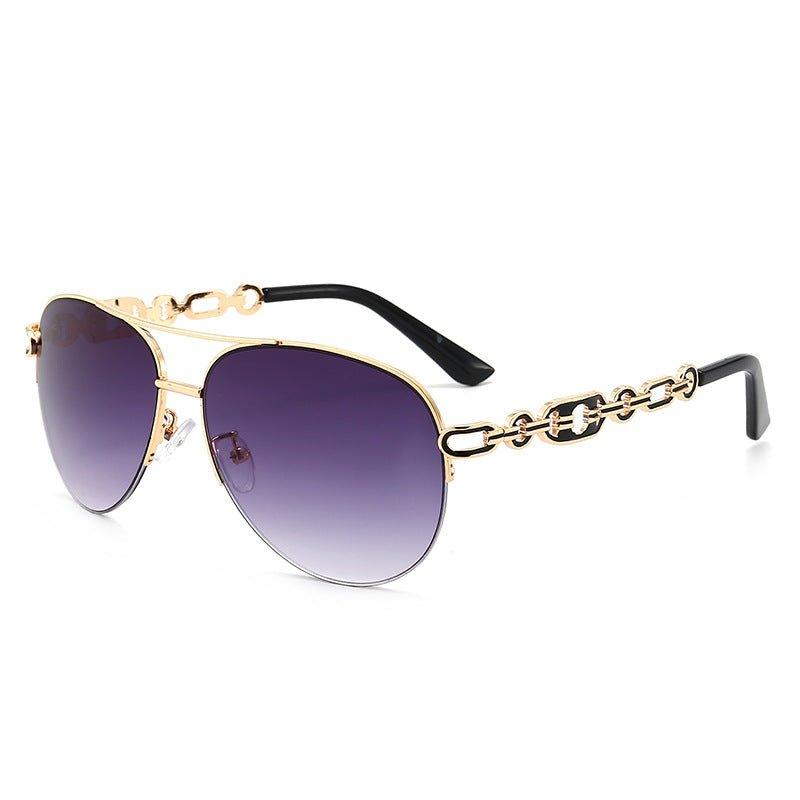 MAC140 Lunettes de soleil tendance en métal