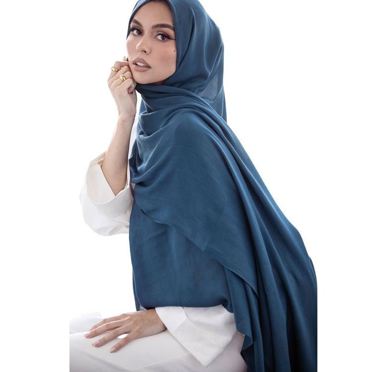 Hijab Moderne Doux et Respirant | Hijab Uni Polyvalent (MH188)