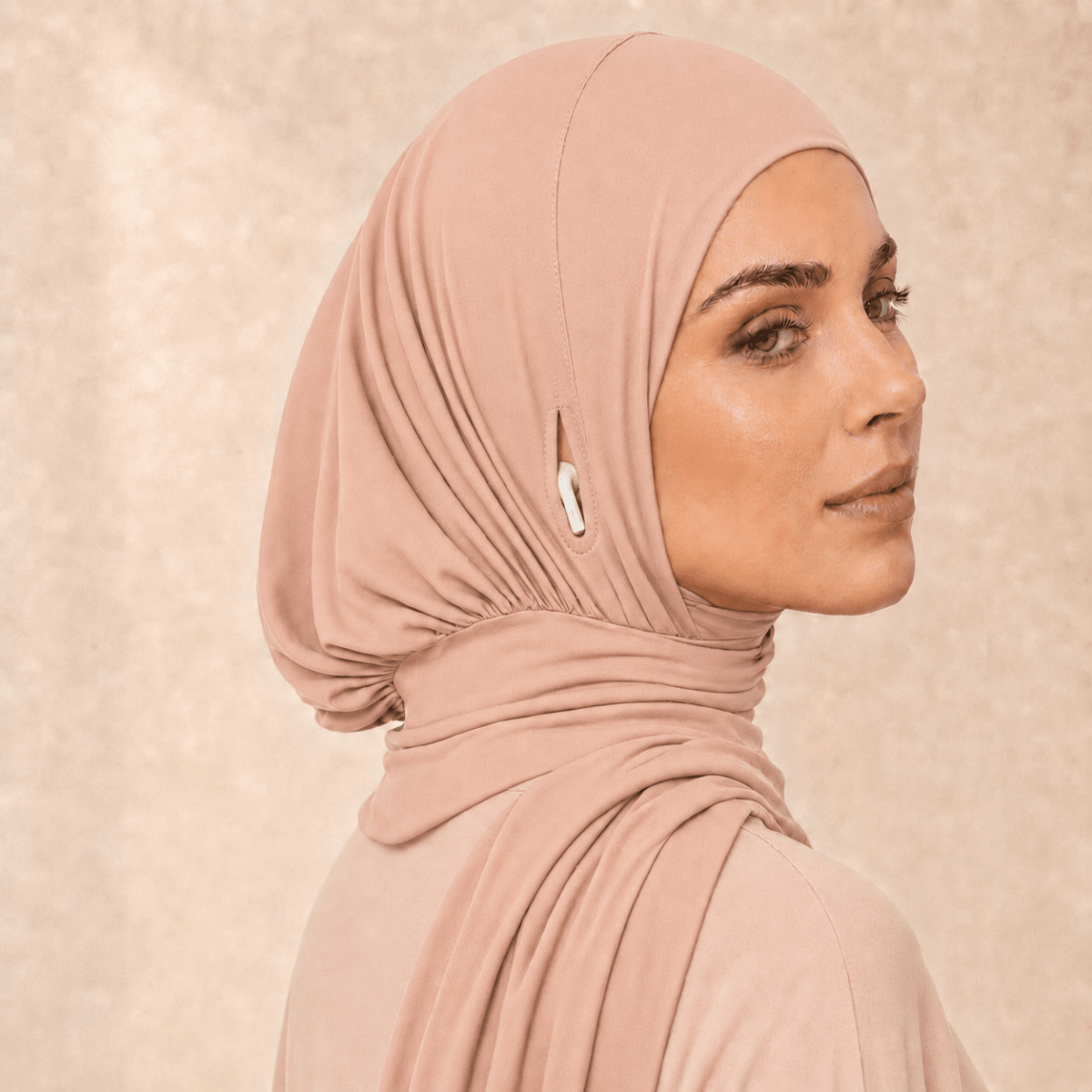 Instant Hijab | Fermeture Aimantée, Compatible Écouteurs, Coton Modal (MH225)