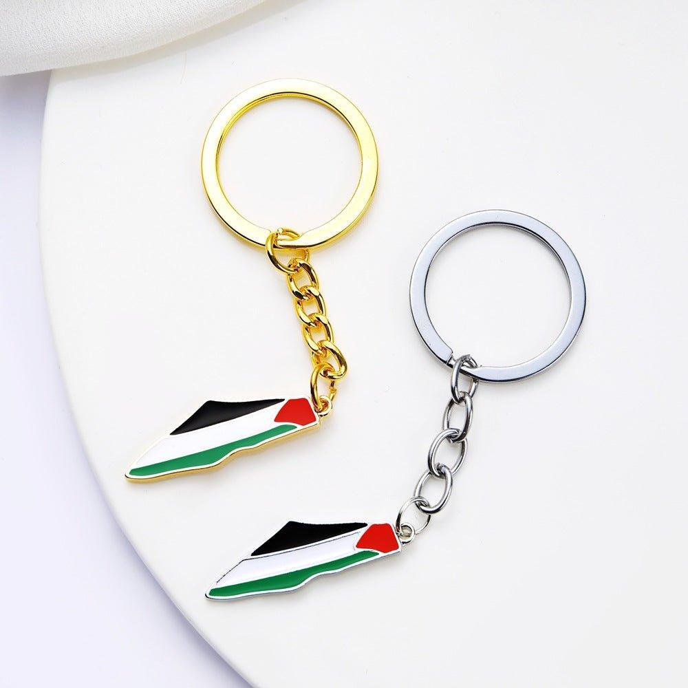 MAC106 Pendentif en métal Keffiyeh Free Pakistan