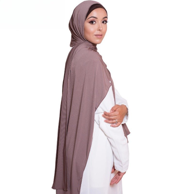 Hijab minimaliste polyvalent uni (MH190)