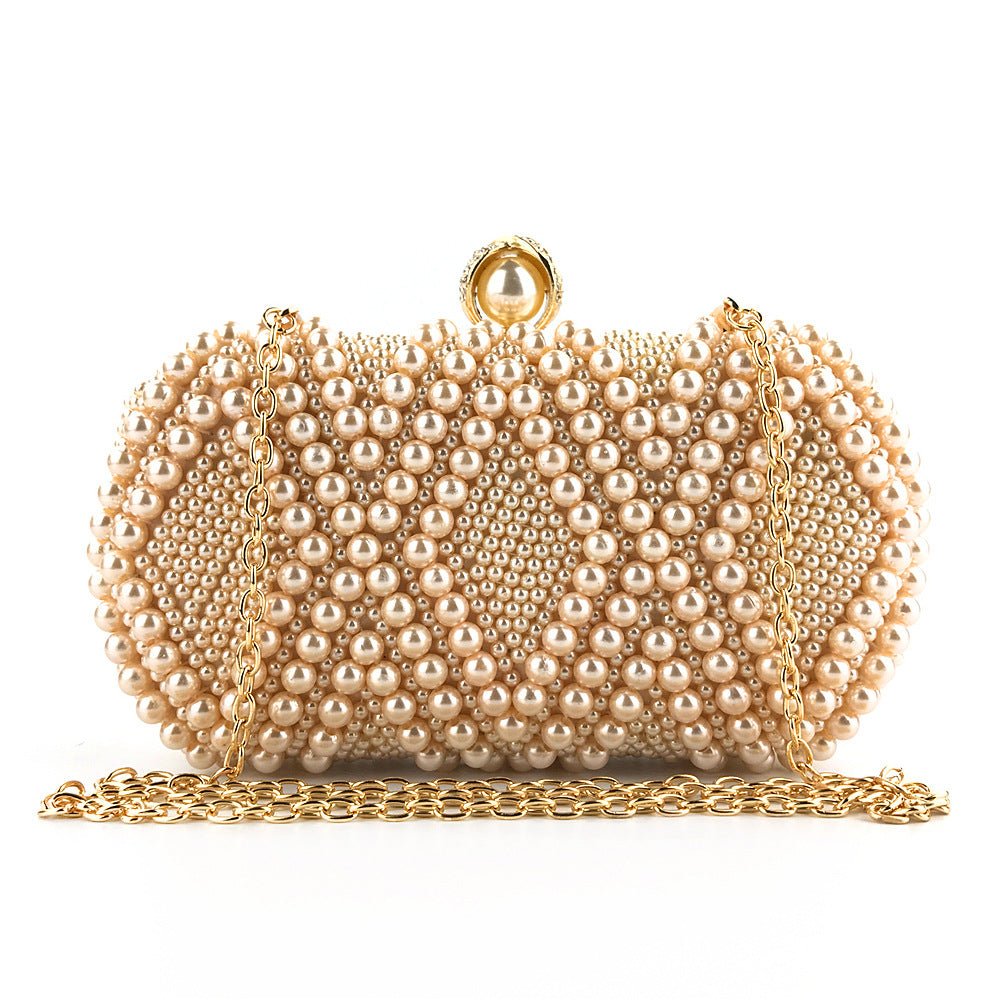 Sac à Main de Soirée Élégance en Perles Brodées à la Main (MAC286)
