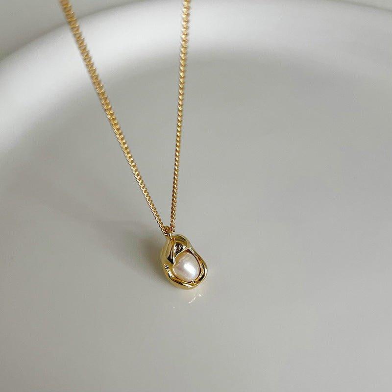 Collier pendentif en perles MAC136 haut de gamme