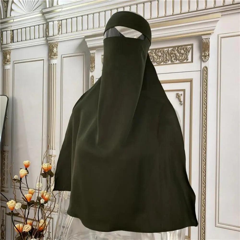 Niqab Nidha Doux - 10 Teintes Disponibles (MH016)