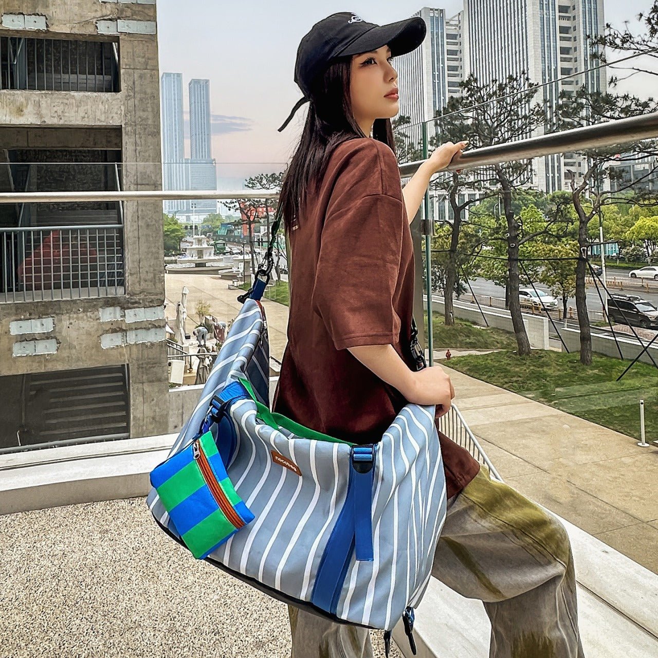 Sac à dos de voyage pliable 3-en-1 (MAC456)