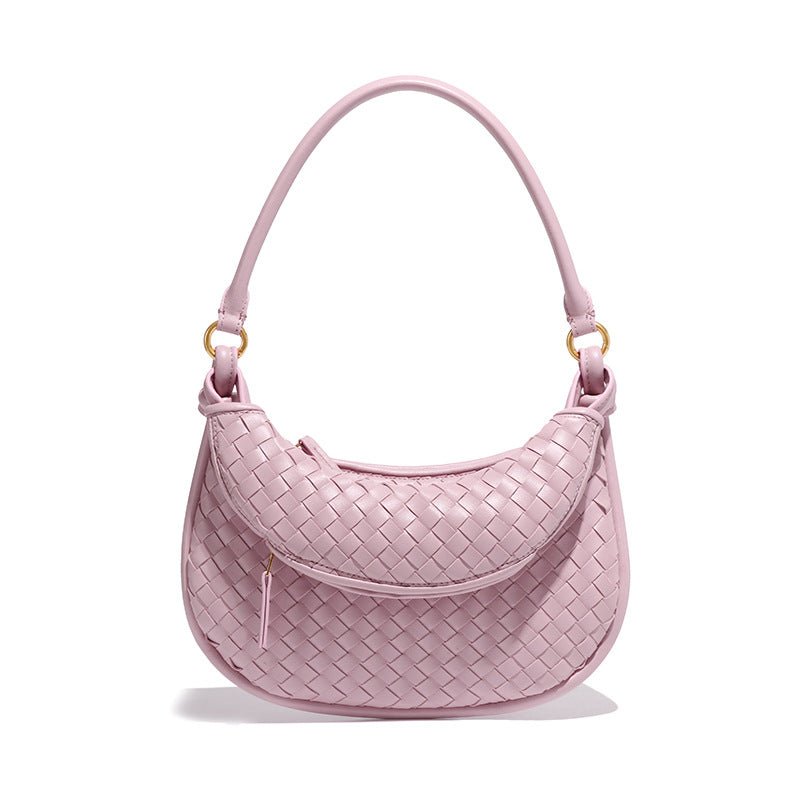MAC177 Sac à bandoulière tissé rétro, chic et polyvalent, haut de gamme