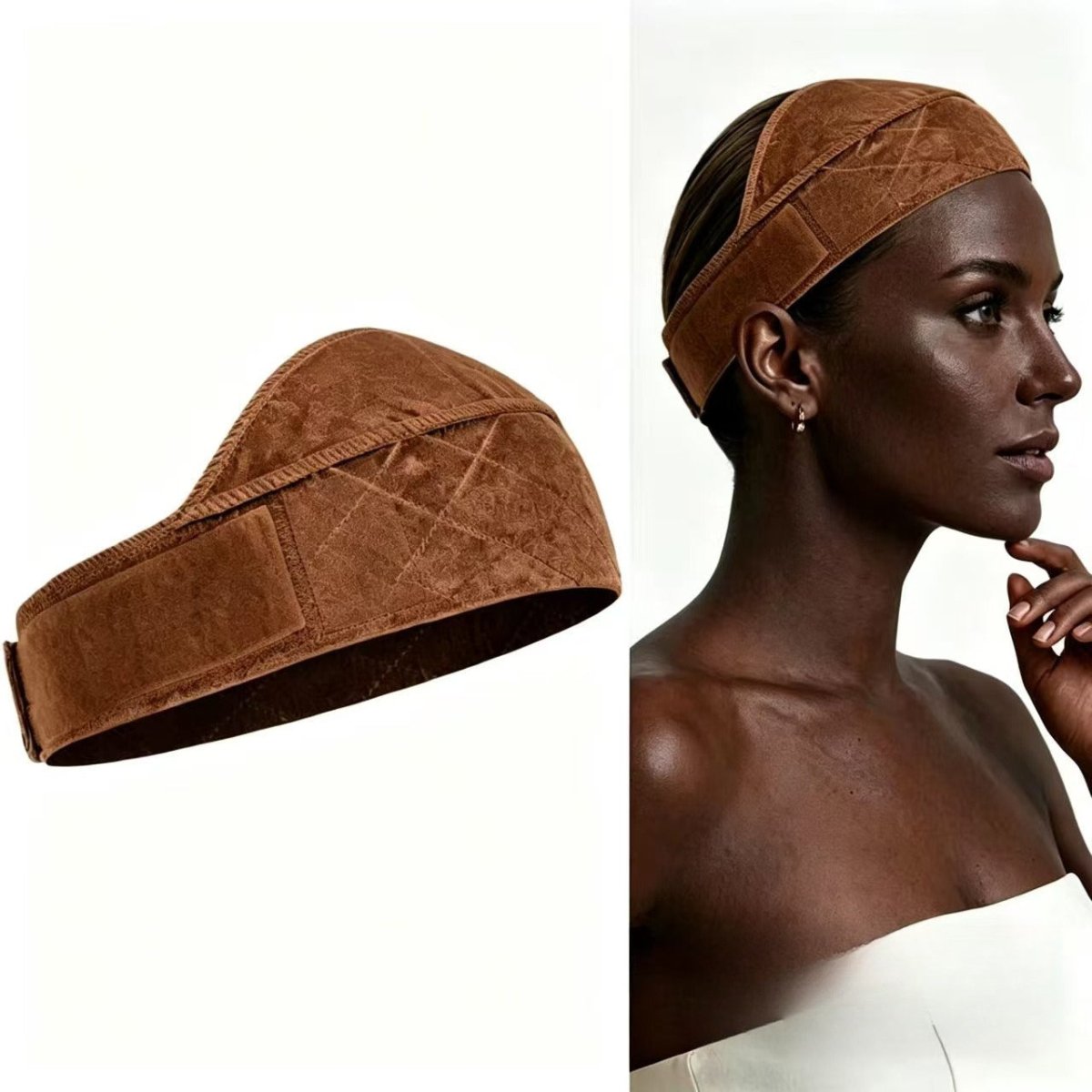 Bandeau antidérapant matelassé pour hijab (MAC433)