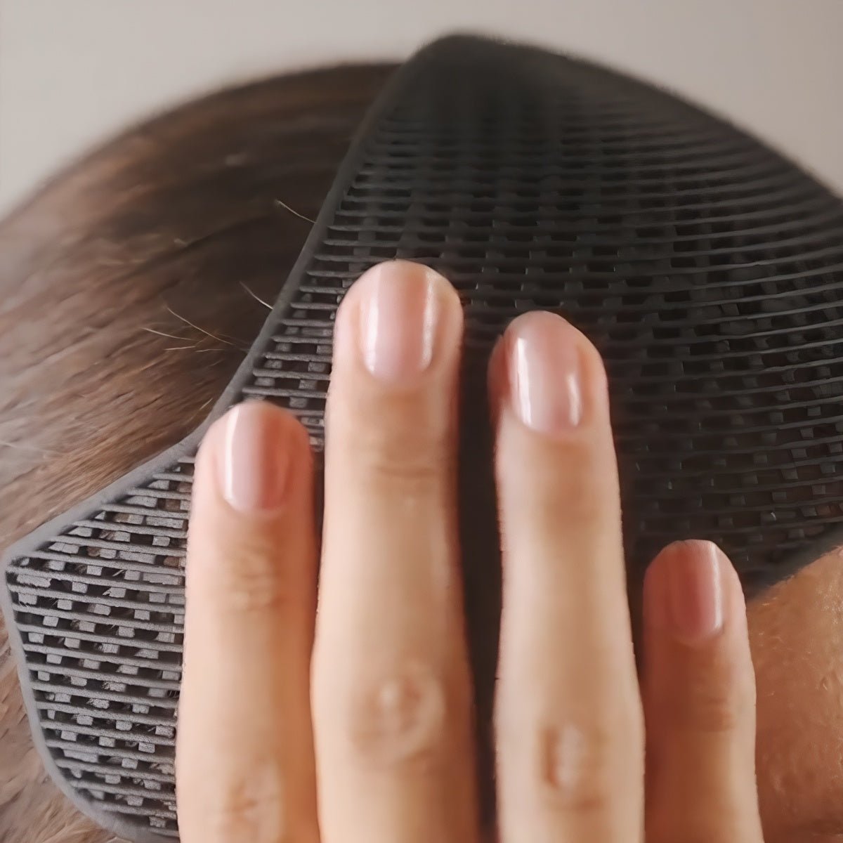 Bandeau antidérapant en TPU floqué pour hijab (respirant et léger) (MAC303)