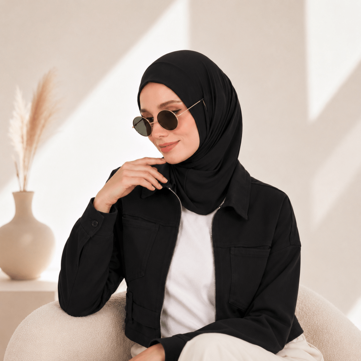 Sous-voile Premium Coton Modal — Attache Ajustable & Sport (MH223)