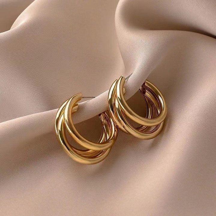 Boucles d'oreilles MAC097 de Style Français Haut de Gamme et Luxe Discret