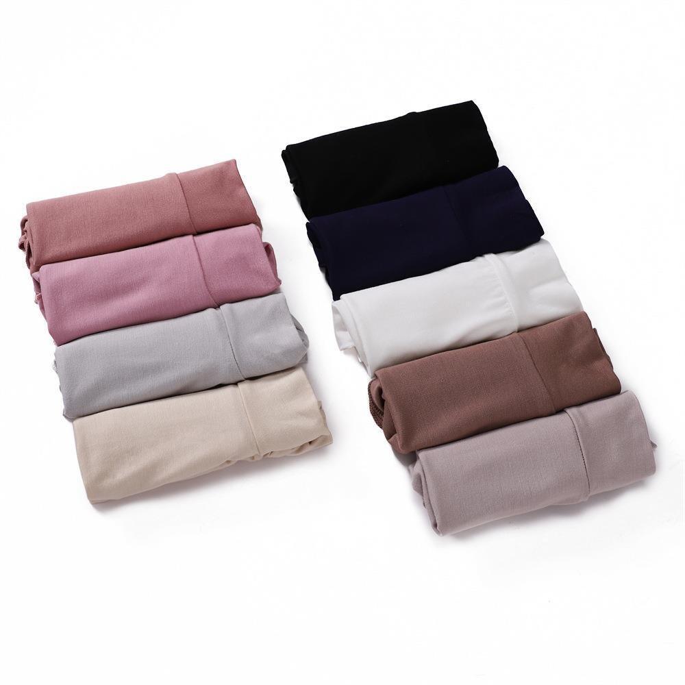 Faux col en coton uni pour rehausser une tenue (MAC144)