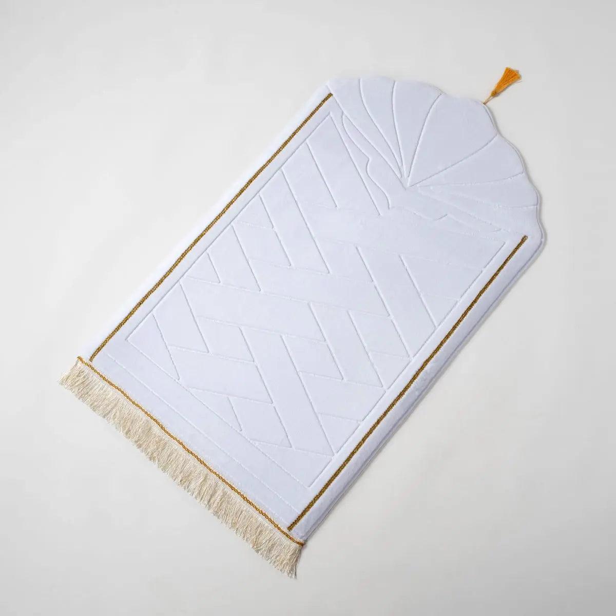 Tapis de prière en flanelle épaissie et gaufrée MR053