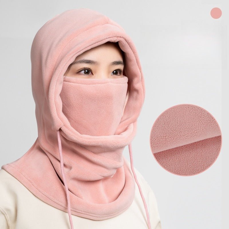 Cagoule Polaire Masque de Protection Visage | Tour de Cou Coupe-Vent pour Sports d'Extérieur (MAC307)