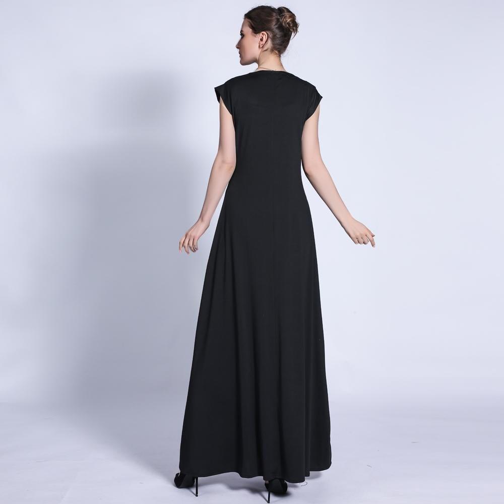 Robe Chemise en Jersey sans Manches (MA023)