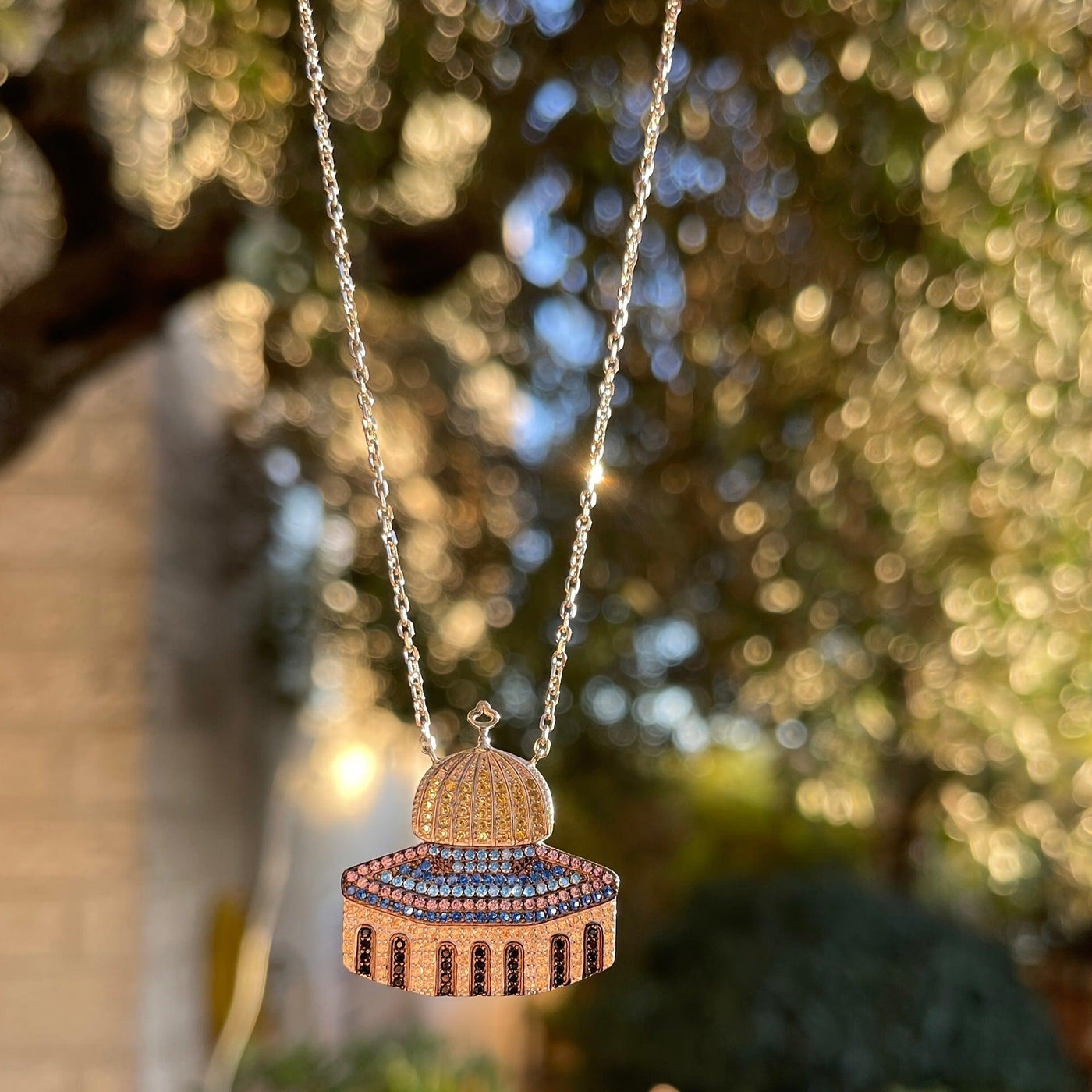 Collier Keffieh à motif MAC112 Masijid