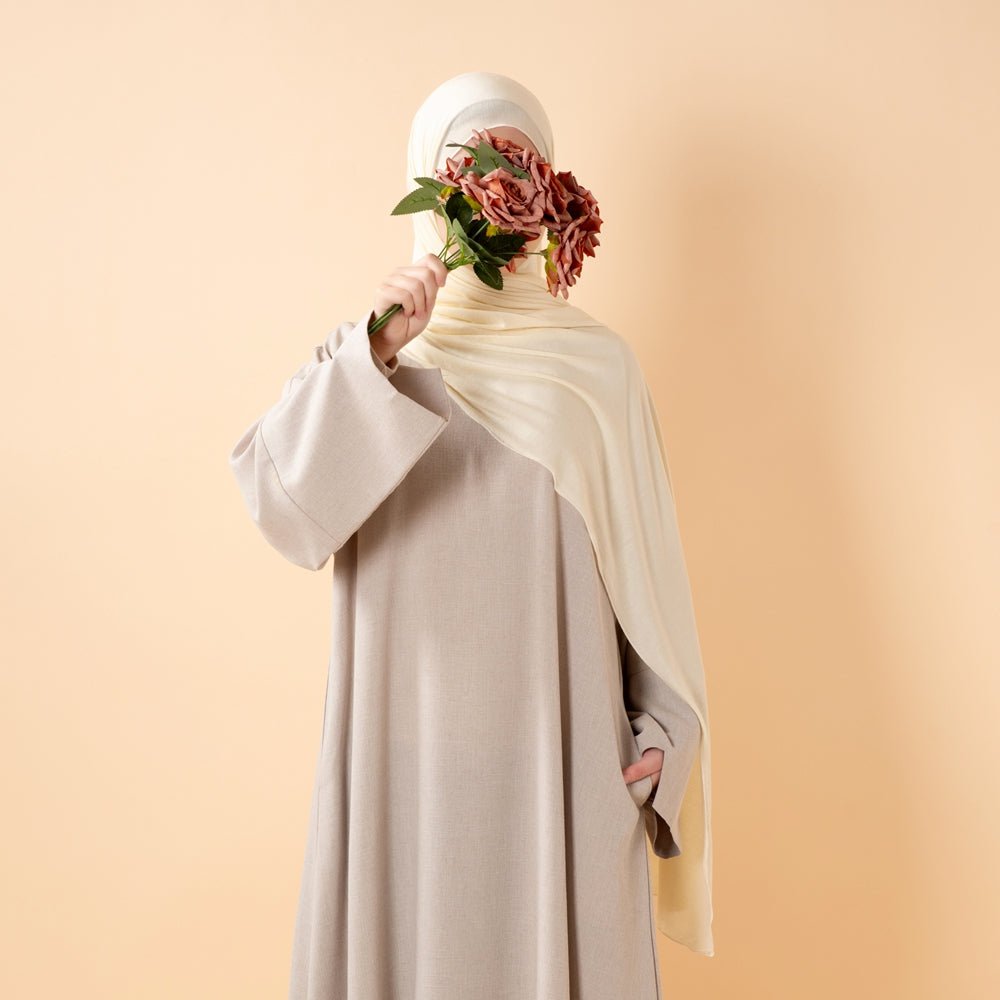 Hijab en jersey mélangé laine Cloud Soft (MH197)