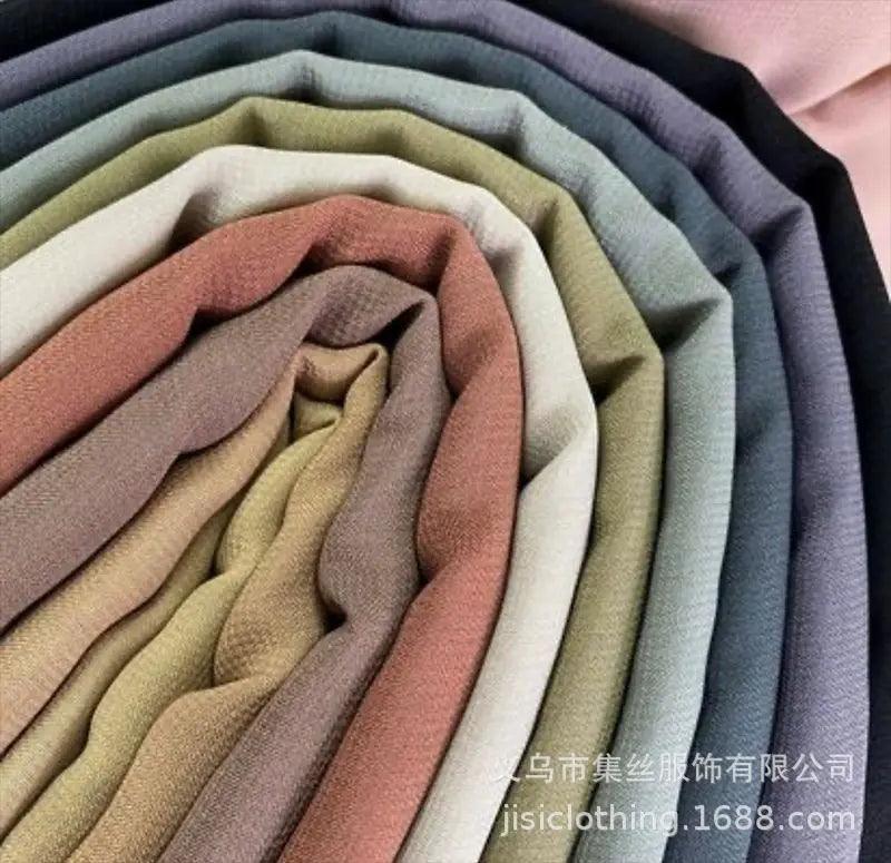 Écharpe hijab en mousseline de soie composite - Classics (MH021)