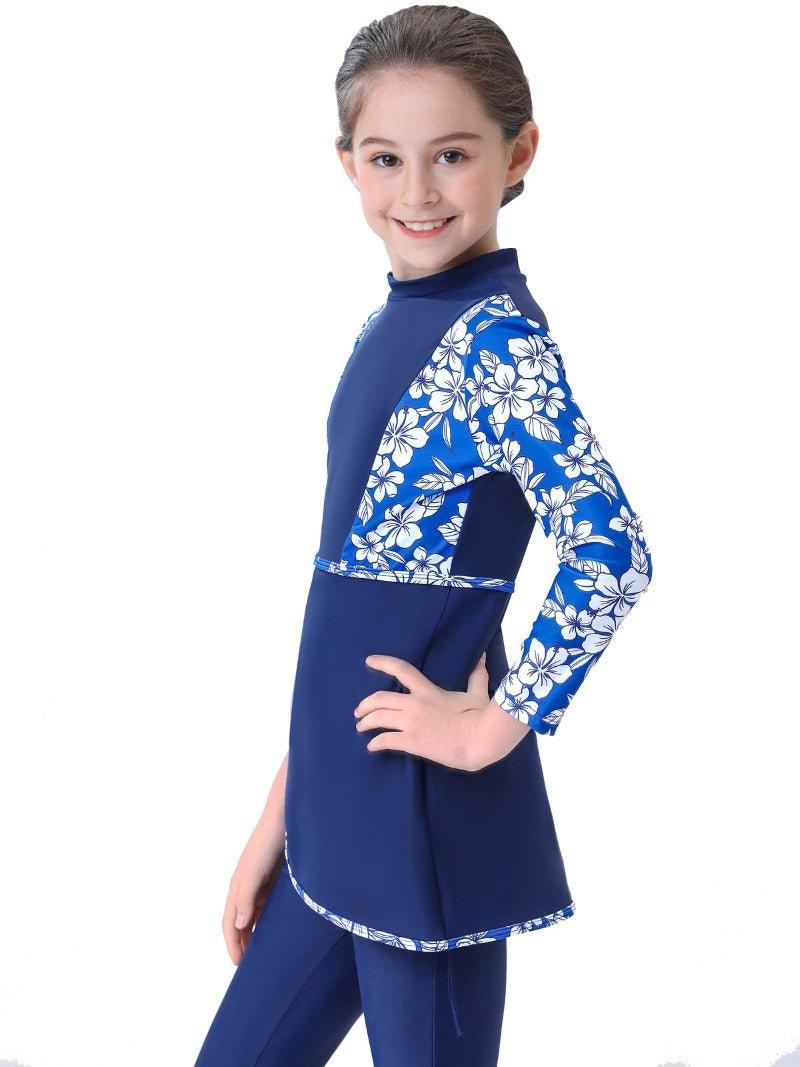 MB009 Maillot de bain enfant conservateur pour la plage