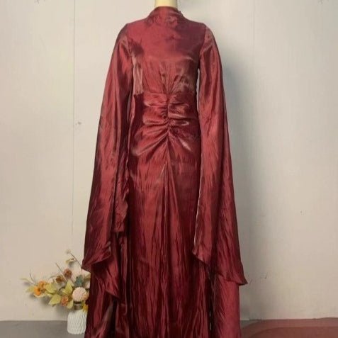 Robe Longue Ajustée à la Taille (MS285)