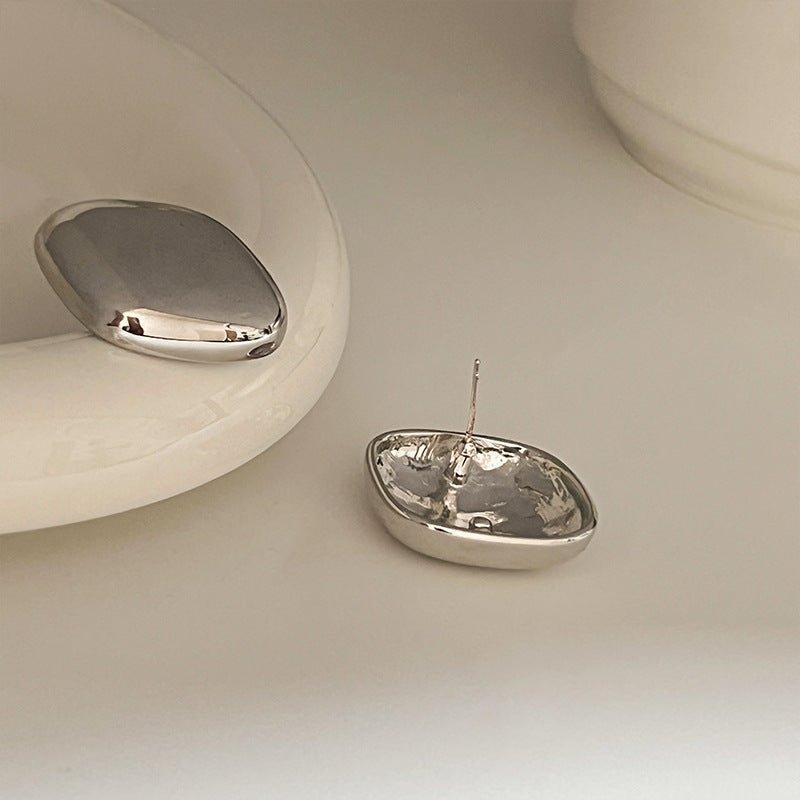 Boucles d'oreilles MAC096 en argent sterling 925, style français haut de gamme