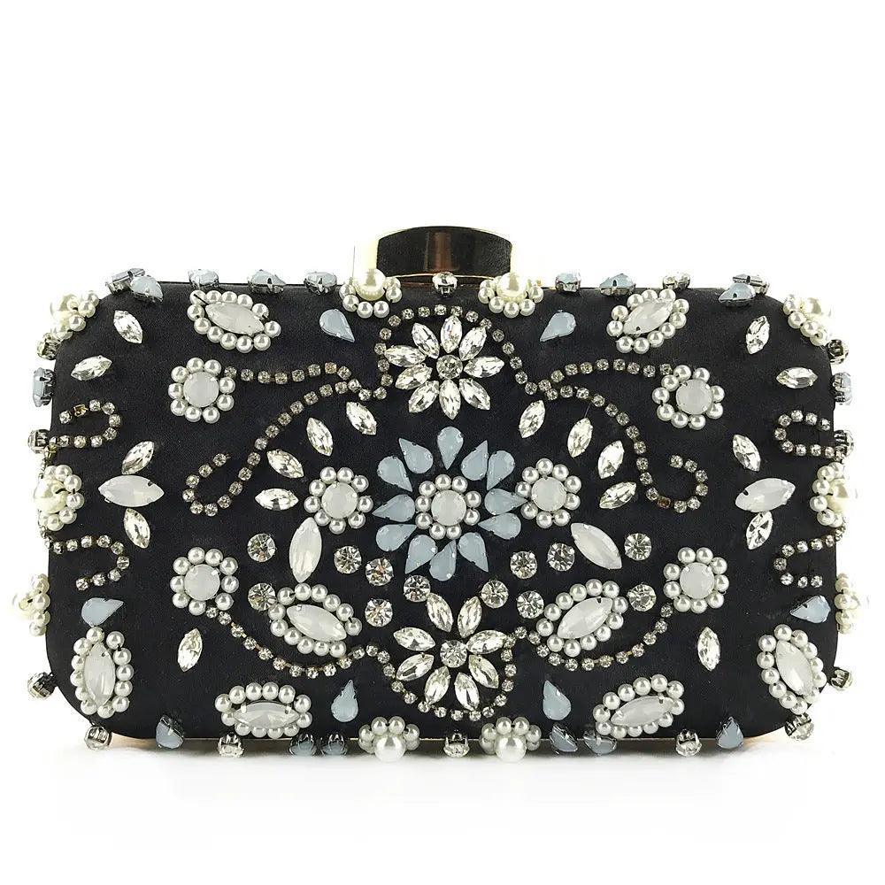 MAC012 Sac à main de luxe, sac Cheongsam Diamant