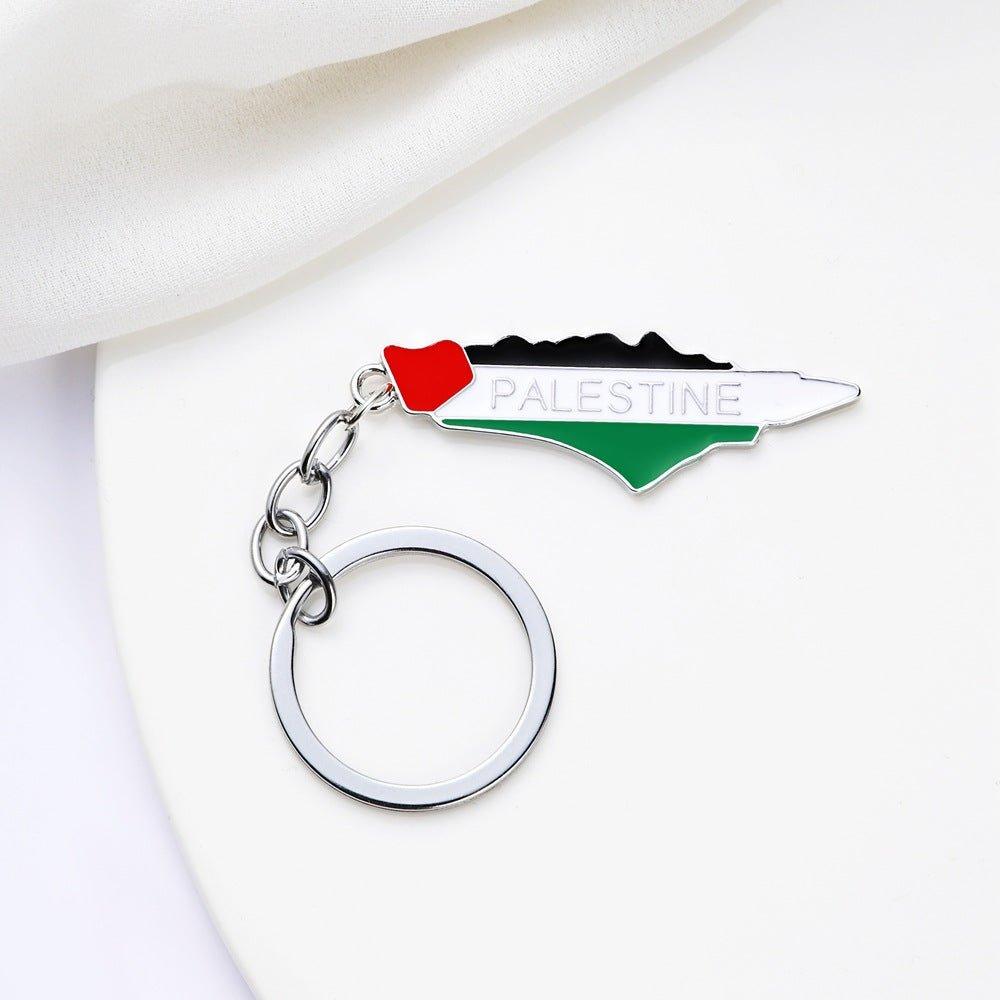 MAC106 Pendentif en métal Keffiyeh Free Pakistan