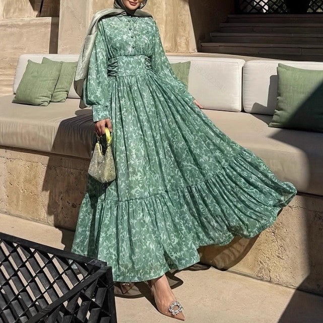 Robe Maxi Fleurie (MS431)